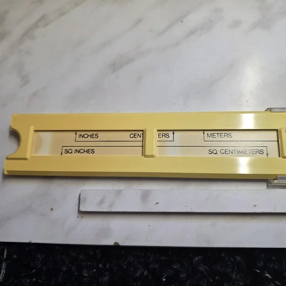Yellow Conversion Ruler - Picture 2 of 4